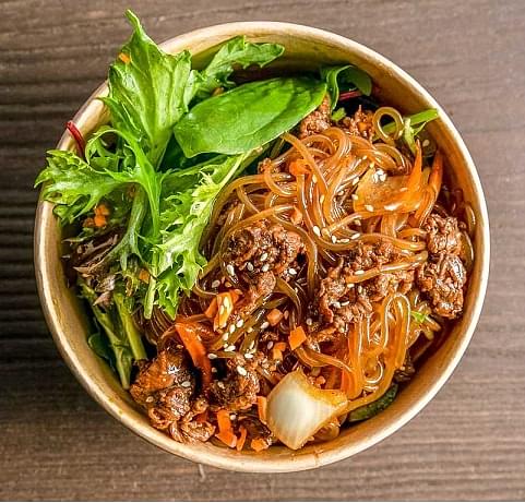 Plant Based Beef Bulgogi Stir Fry Noodles