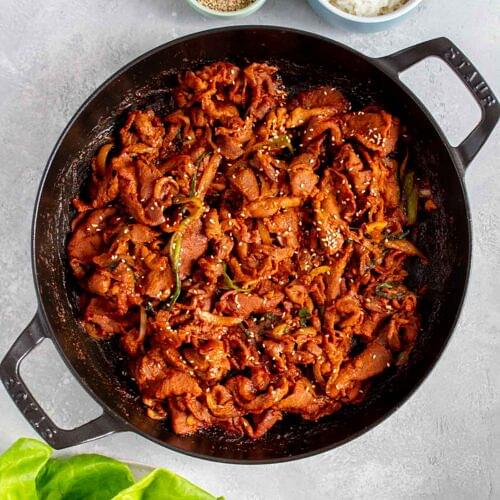 Spicy Pork Stir Fry