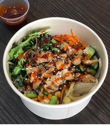 Plant Based Chicken Bibimbap