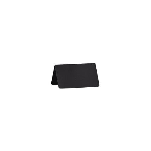 Food Display Sign Flat A-Frame Black Melamine Ryner (PK6)