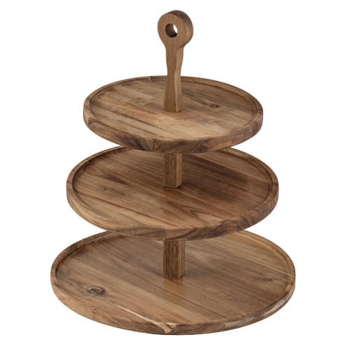 Gather 3 Tier Round Serving Tower