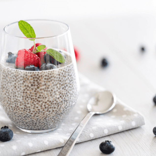 Chia Pudding with Coconut Yoghurt