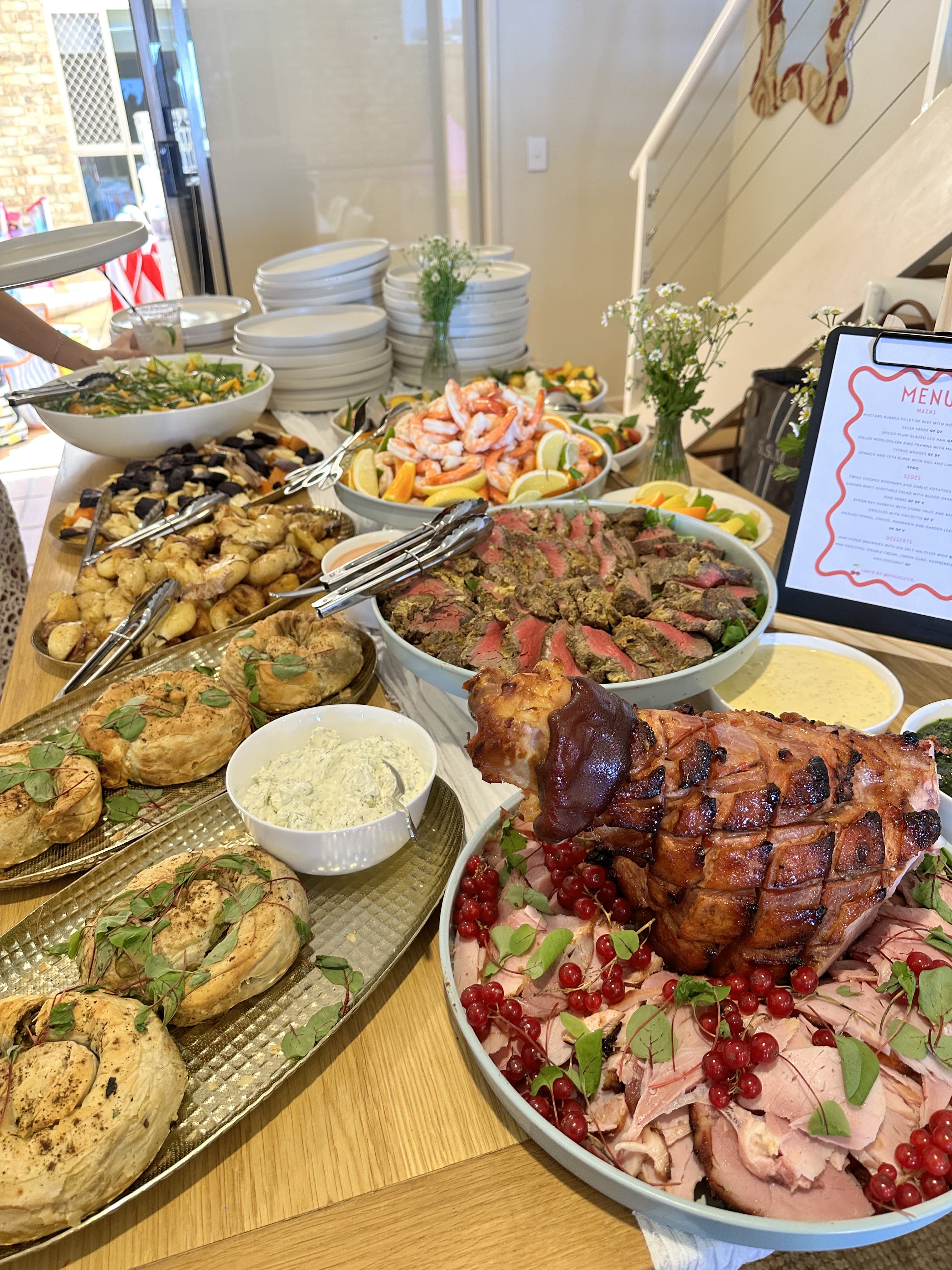 Christmas Buffet Menu