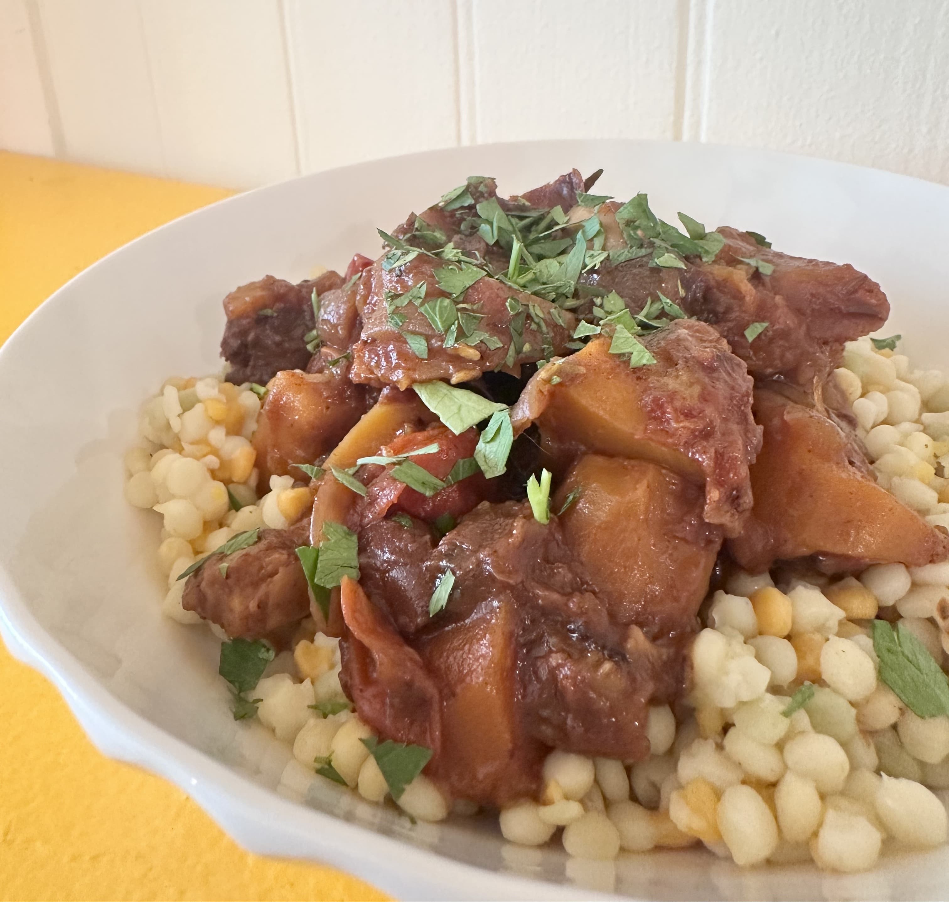 Root Vegetable & Date Tagine