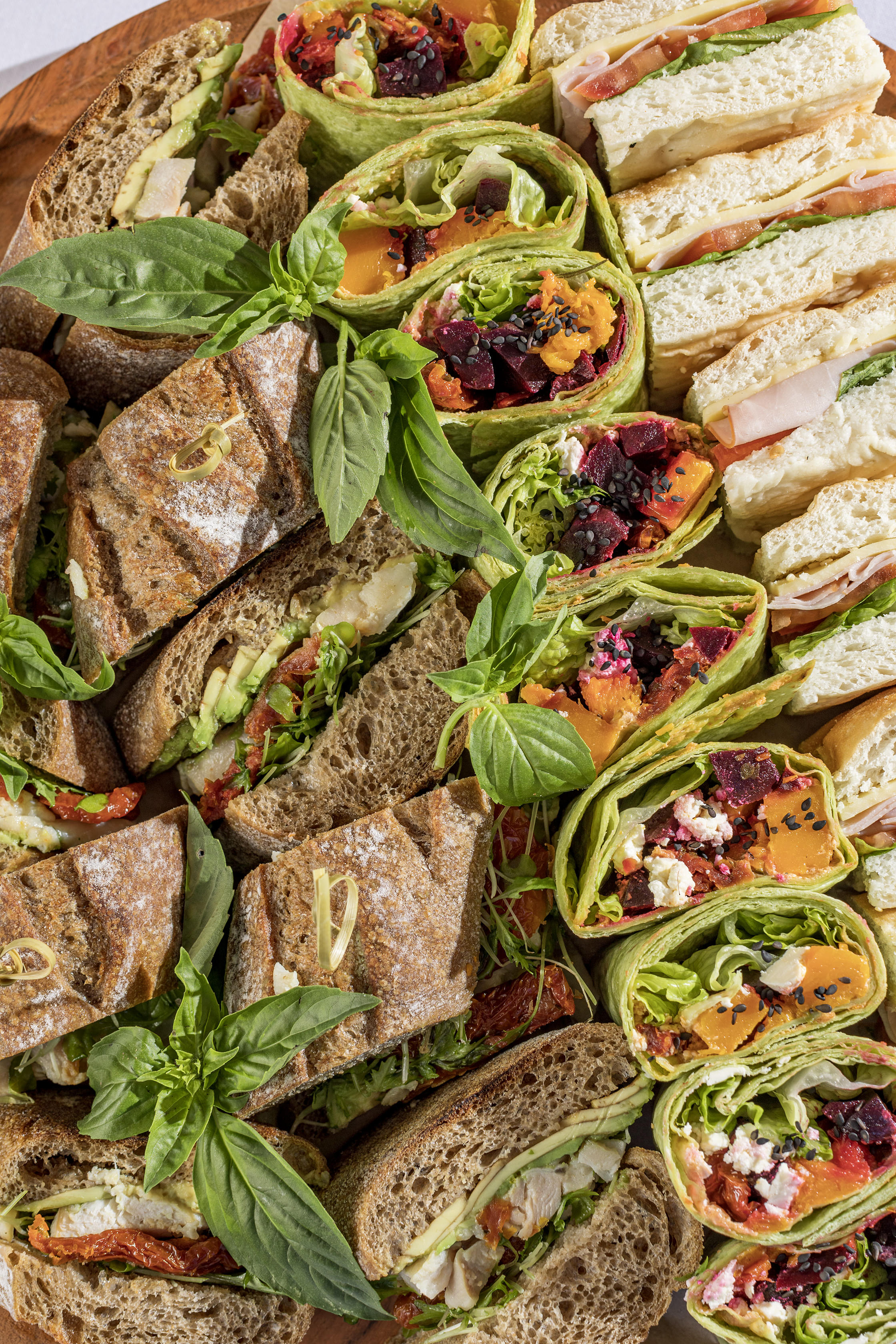 Artisanal Assorted Breads / Wraps