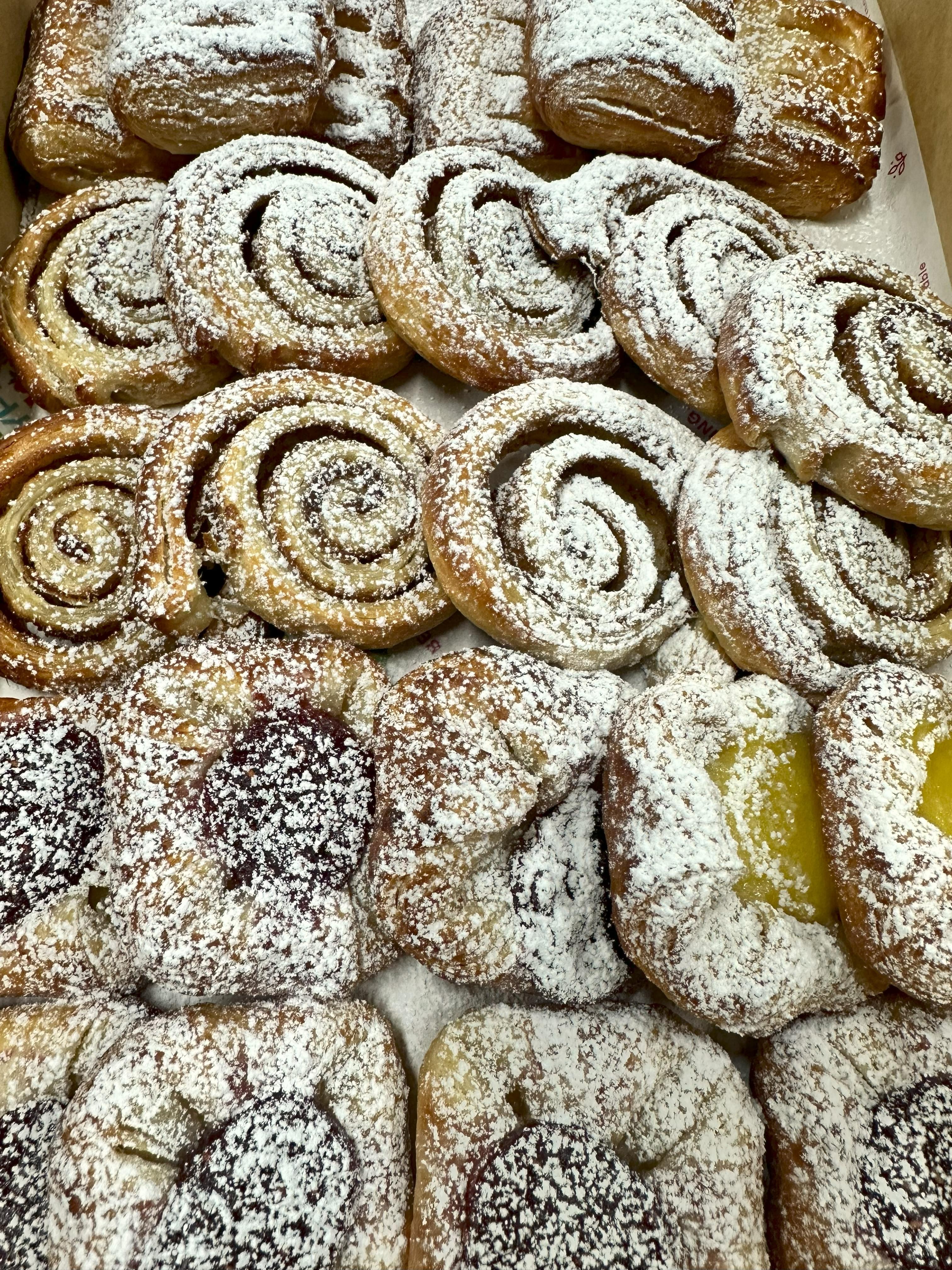 Assorted Butter Pastry Danish