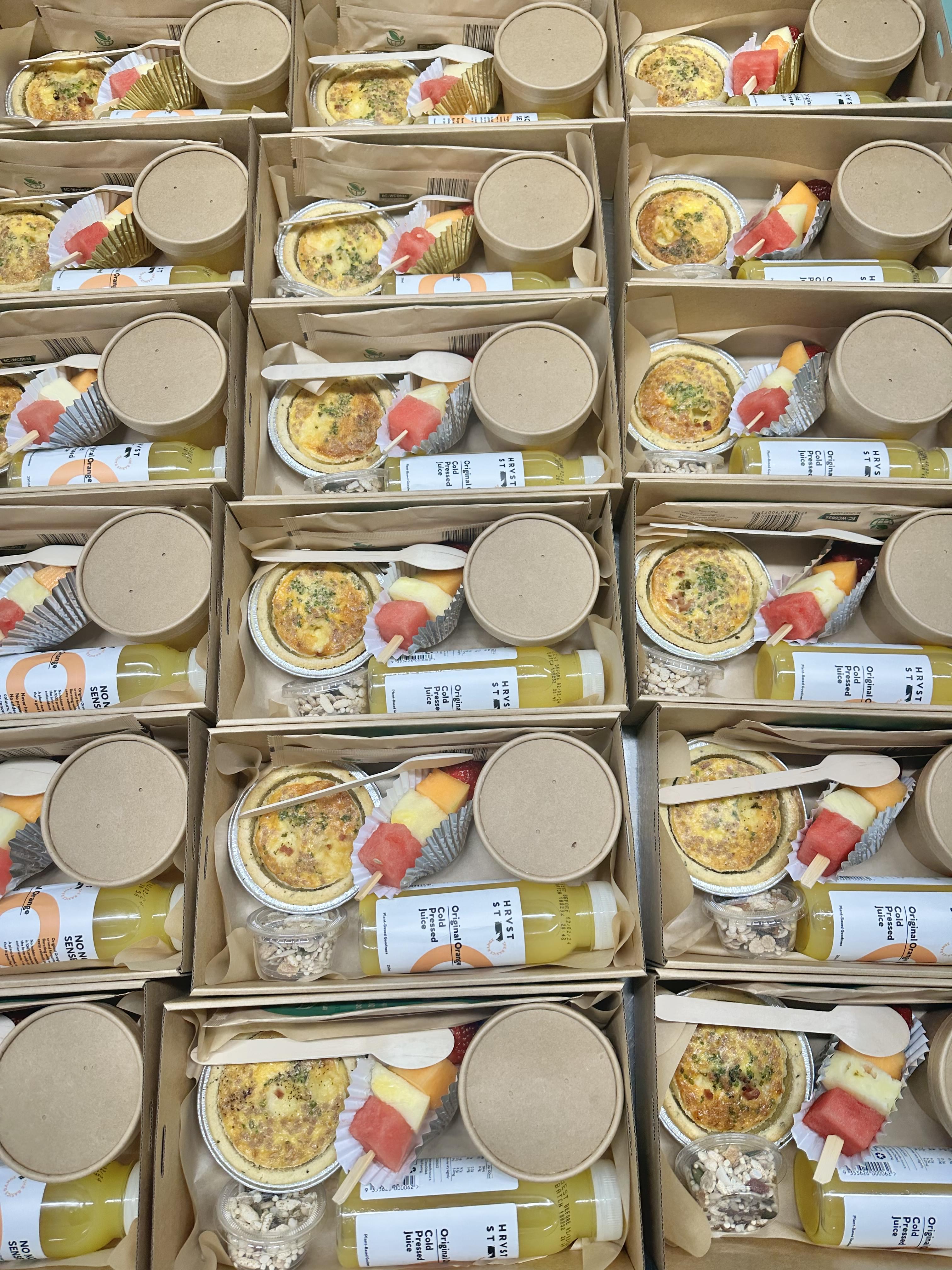 Individual Packed Breakfast Box