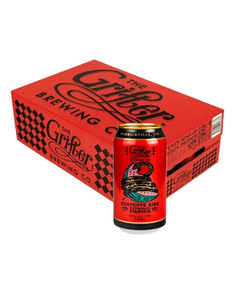 The Grifter Serpents Kiss Watermelon Pilsner (24 x 375ml Cans)