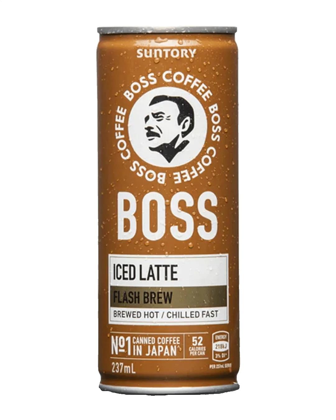 Suntory Boss Coffee Iced Latte (12 x 237ml)