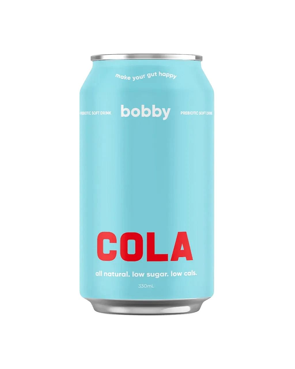 Bobby Cola (Prebiotic Soft Drink) (12 x 330ml Cans)