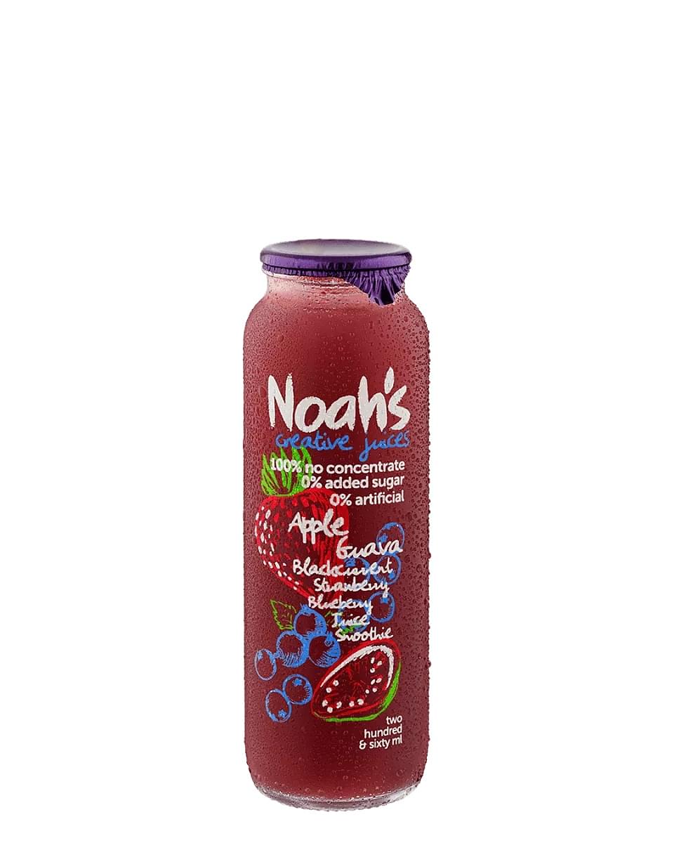 Noah's Apple Guava Blackcurrant Strawberry Blueberry Smoothie (12 x 260ml)