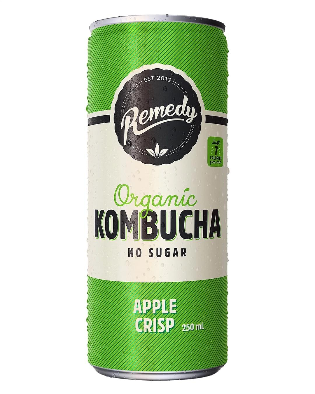 Remedy Kombucha Apple Crisp (24 x 250ml Cans)