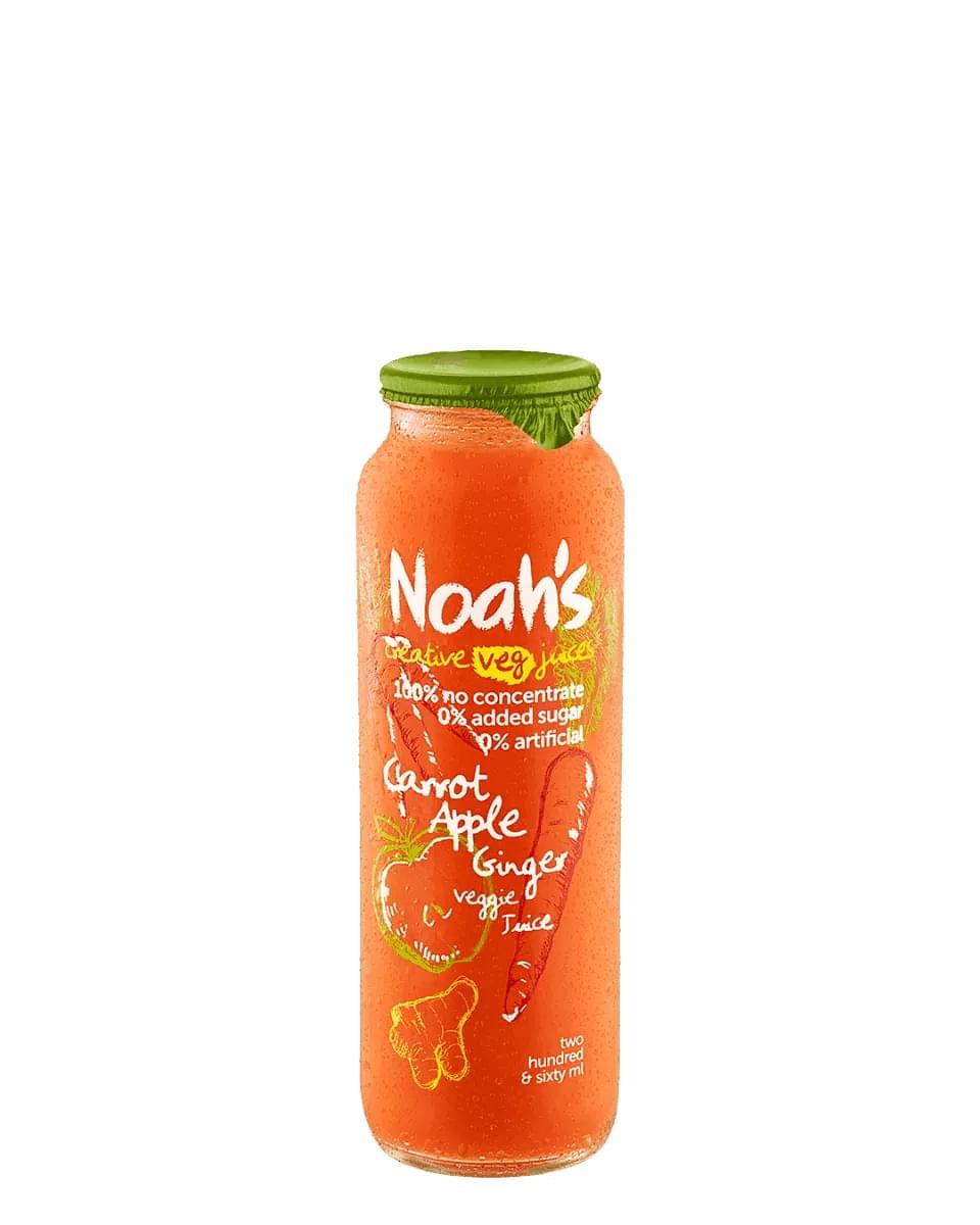 Noah's Carrot Apple Ginger Veggie Juice (12 x 260ml)