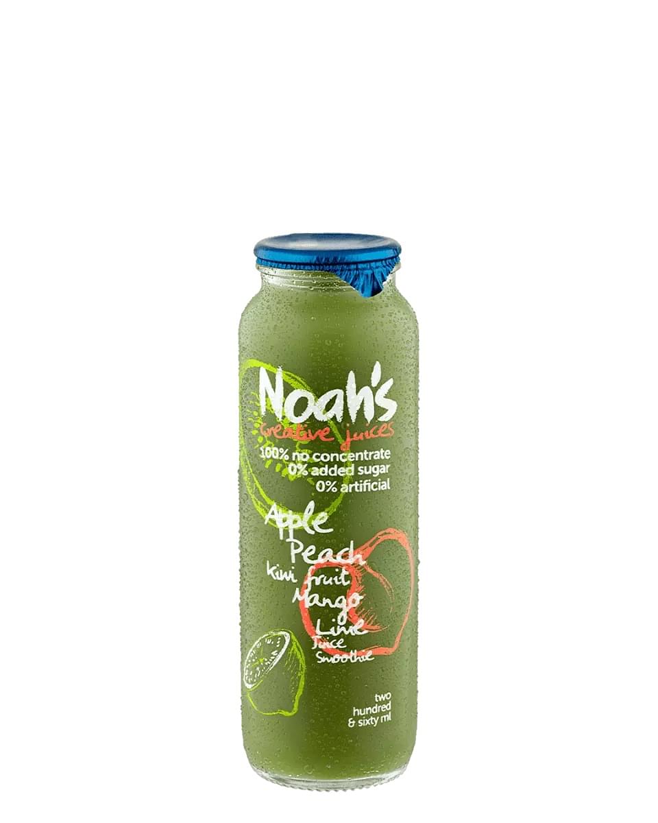 Noah's Apple Peach Kiwi Mango Lime Smoothie (12 x 260ml)