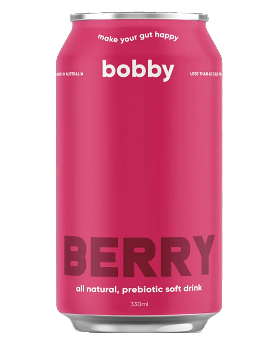 Bobby Berry (Prebiotic Soft Drink) (12 x 330ml Cans)