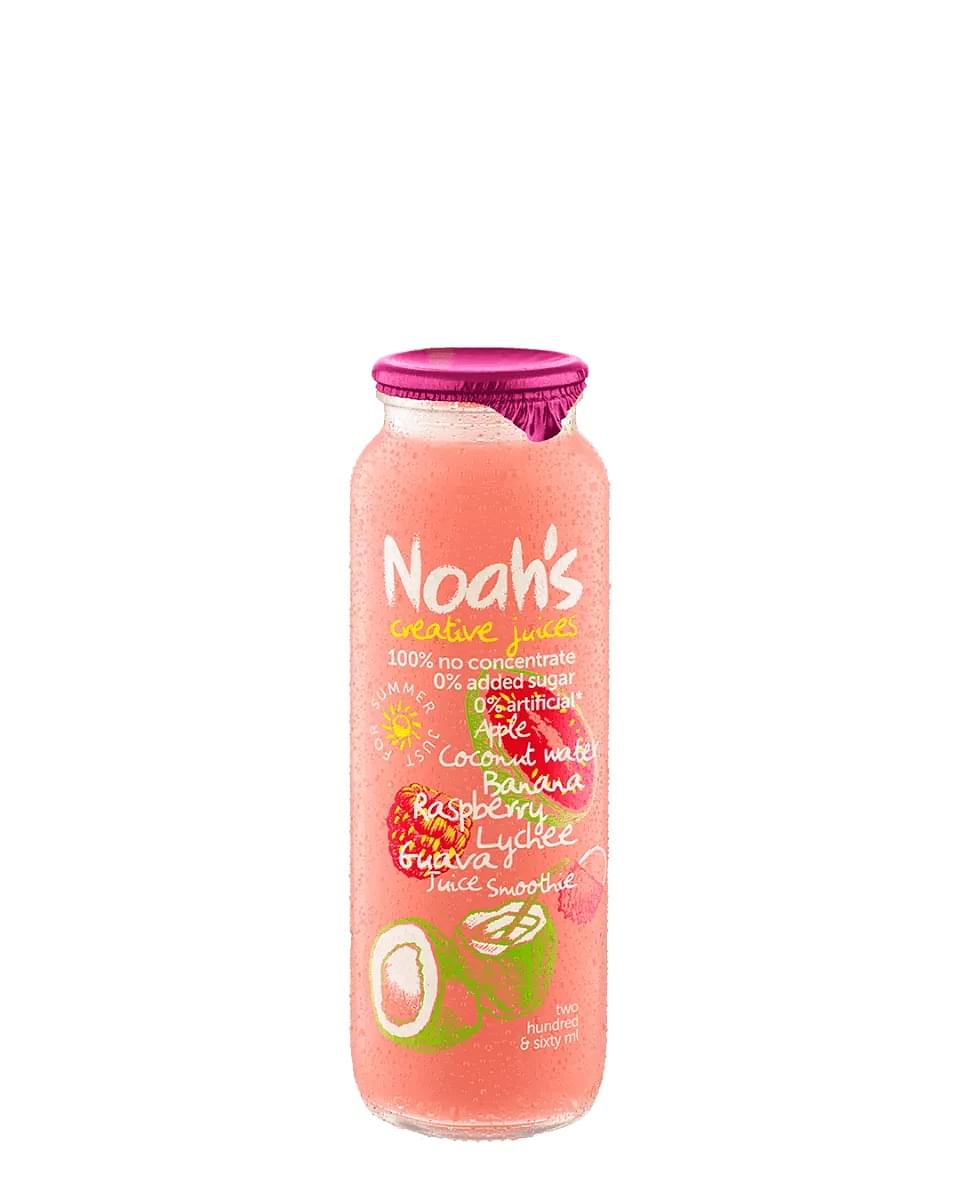 Noah's Apple Coconut Banana Raspberry Lychee Guava Smoothie (12 x 260ml)