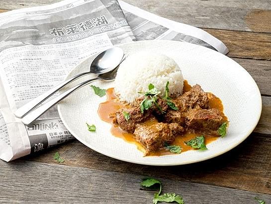 Beef Rendang with Rice