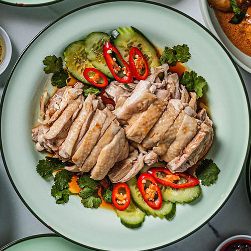 Hainanese Chicken Half 