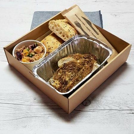 Grilled Dukkah Spiced Chicken Lunch Box