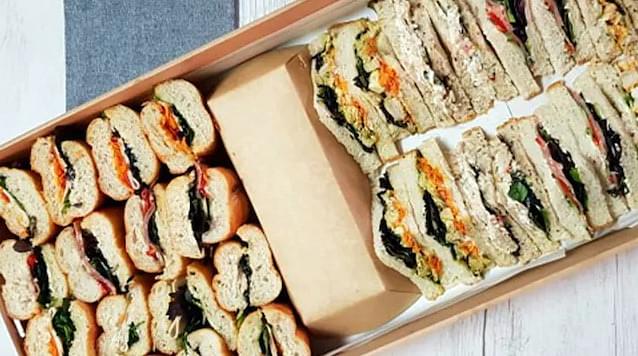Mixed Sandwiches & Baguette Rolls