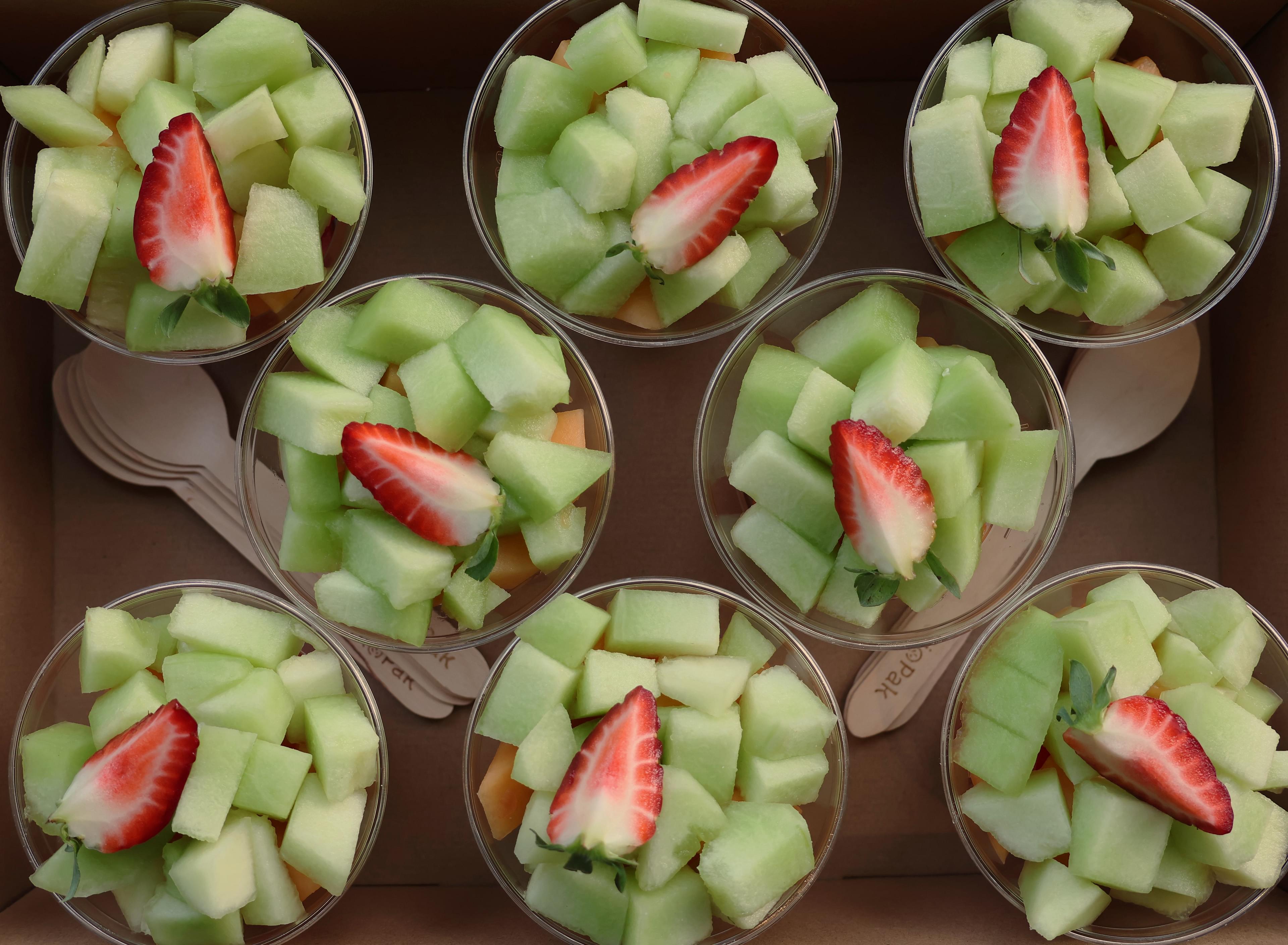 Fruit Salad Pots