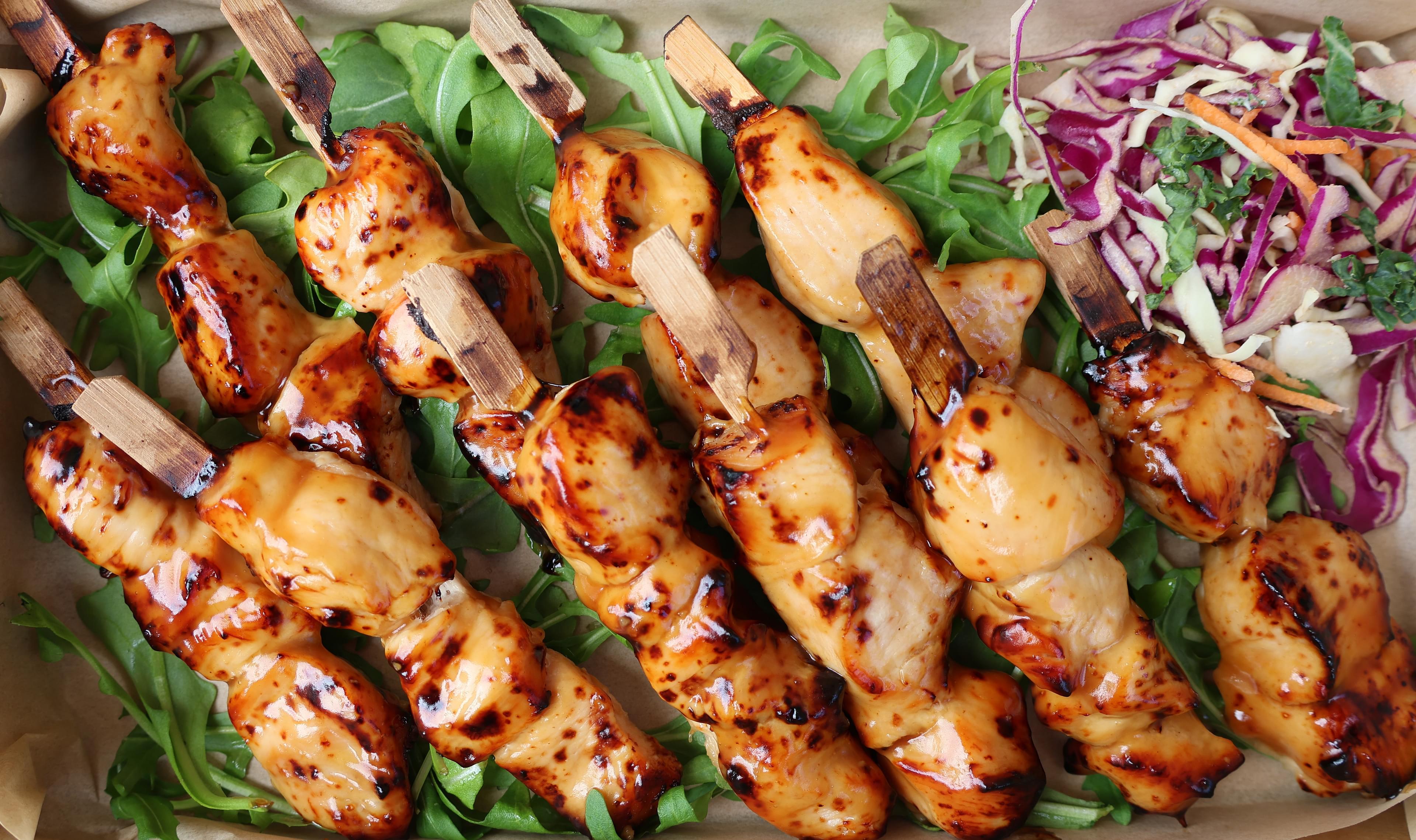 Teriyaki Chicken Skewers