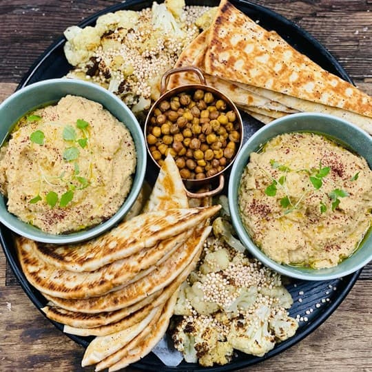 Roasted Carrot Hommus