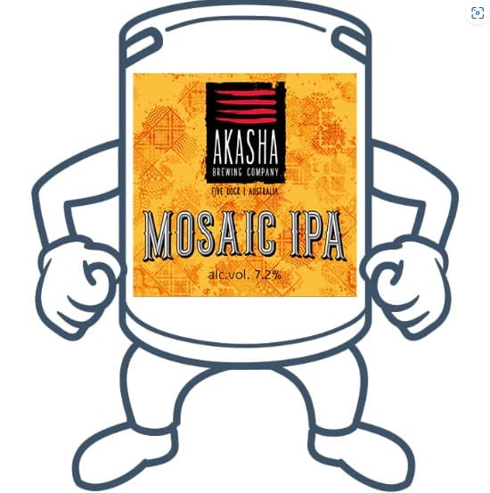 Akasha Brewing Mosaic Ipa