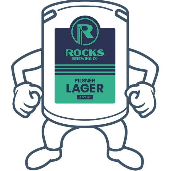 Rocks Brewing Co. Pilsner Lager