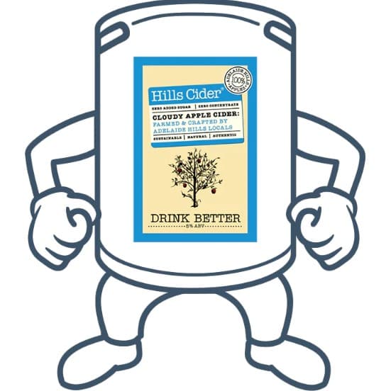 The Hills Cider Co. Cloudy Apple Cider