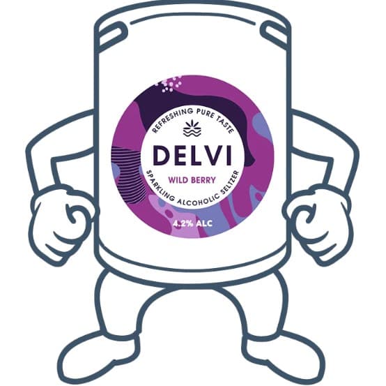 Delvi Wild Berry Setzer