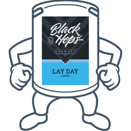 Black Hops Lay Day Lager