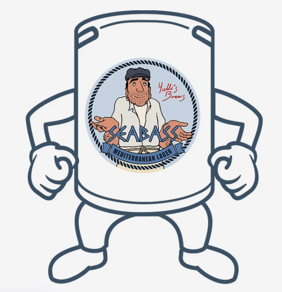 Yulli's Seabass Mediterranean Lager (30L Keg)