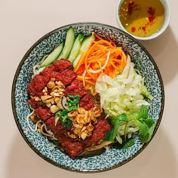 Chargrilled Pork (Nem Nuong) Vermicelli