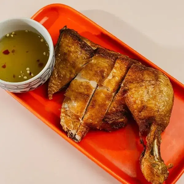 Crispy Chicken with Bone Attached