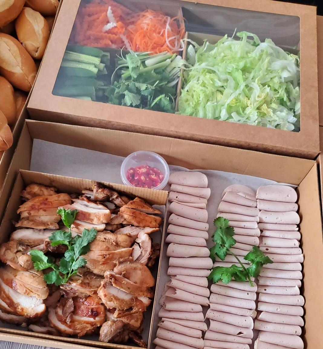 DIY Banh Mi Platter