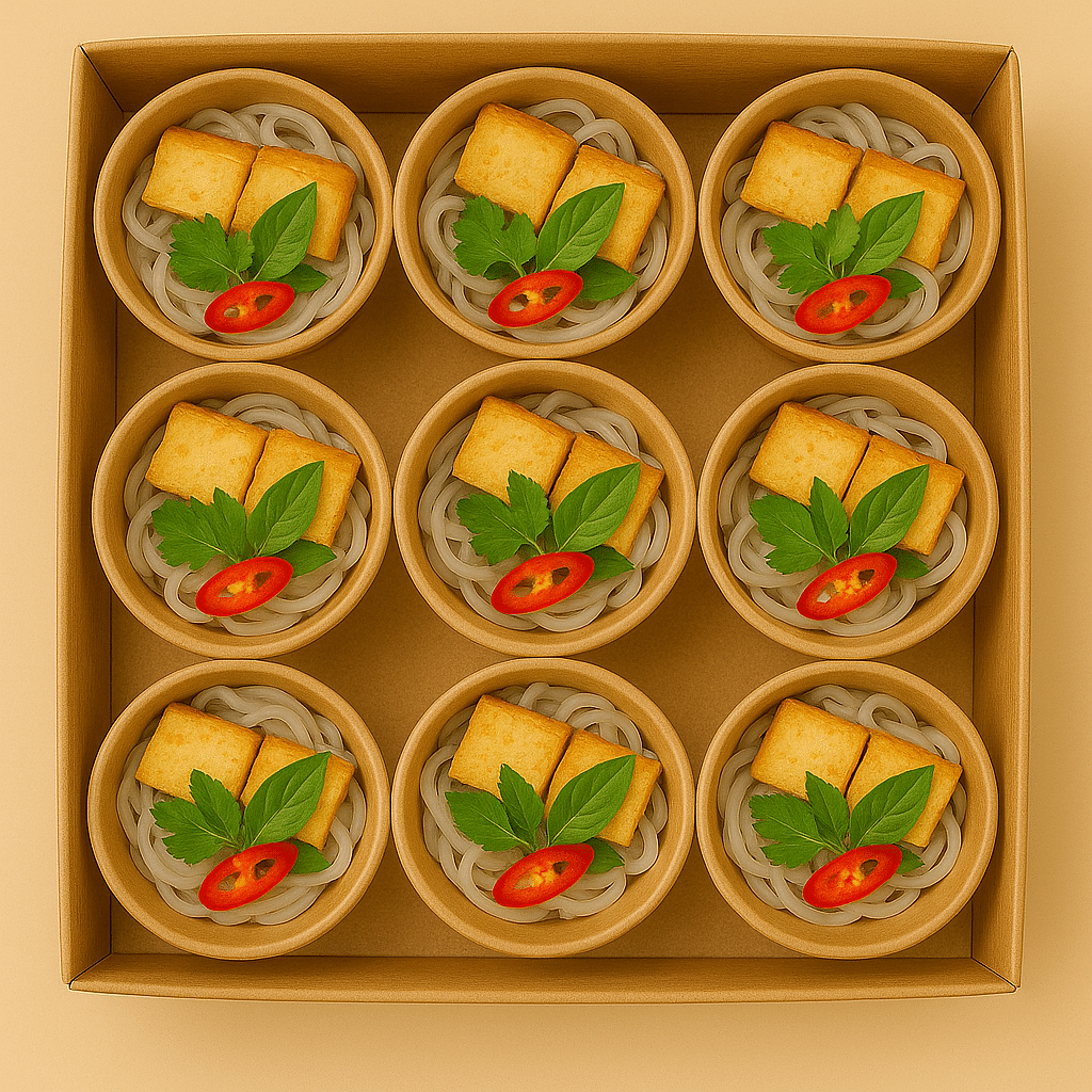 Mini Vegan Pho Cups