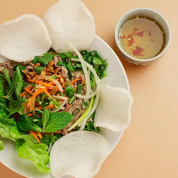 Lime Juice Dressed Beef Salad