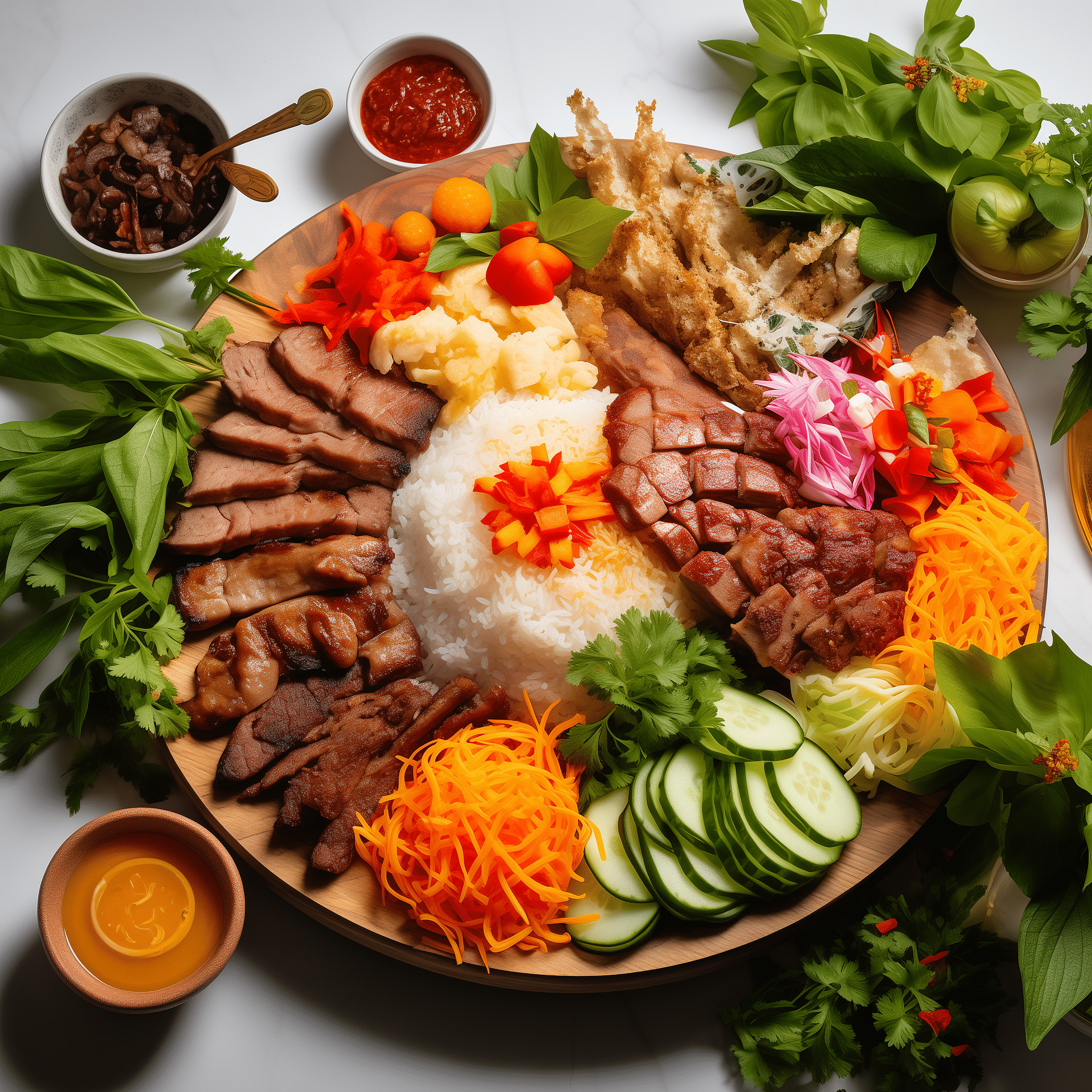 Vietnamese Feast Delight Platter		