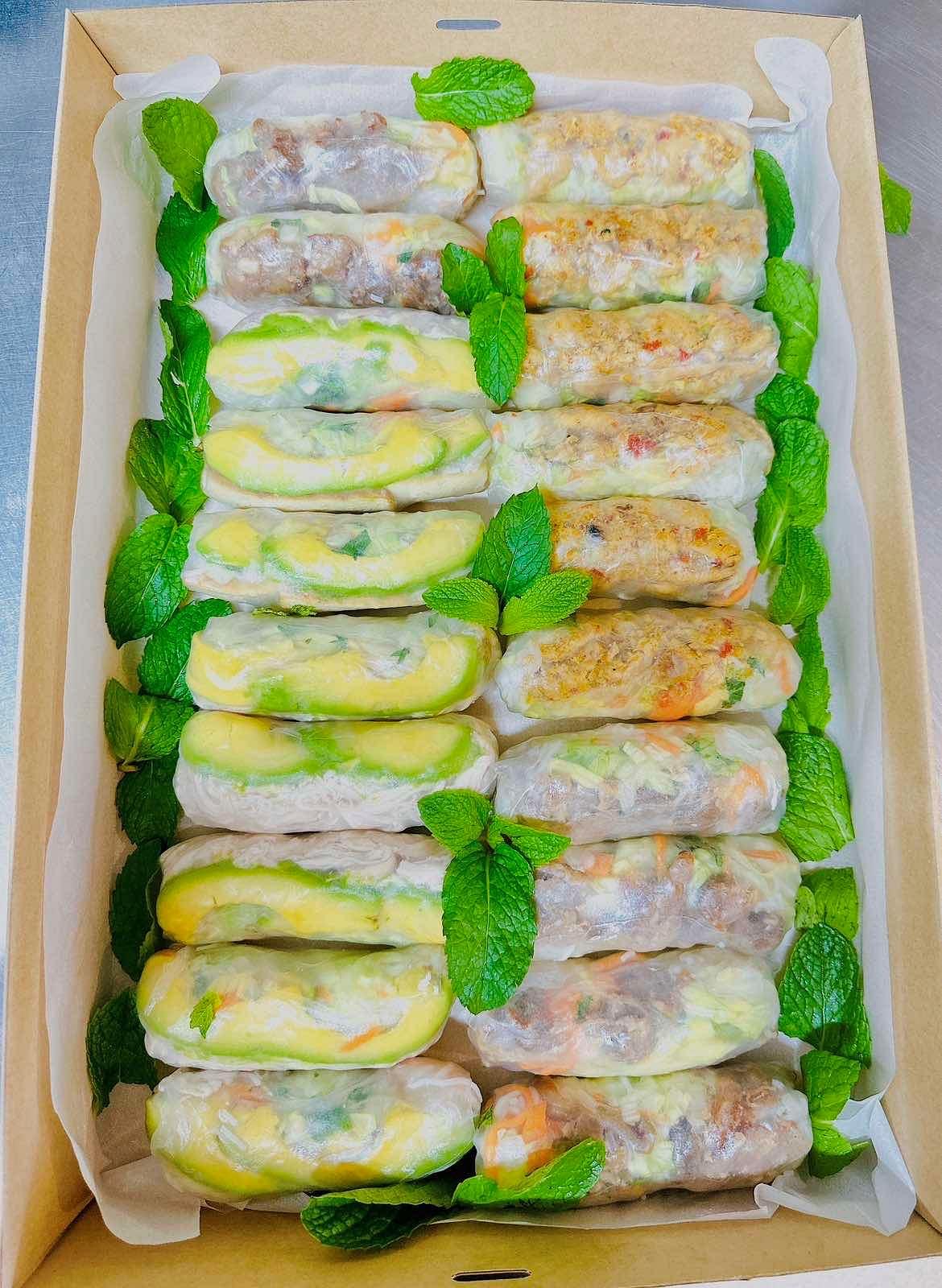 Rice Paper Roll Platter