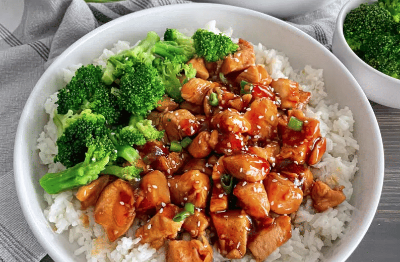 Teriyaki Chicken & Veg with Rice