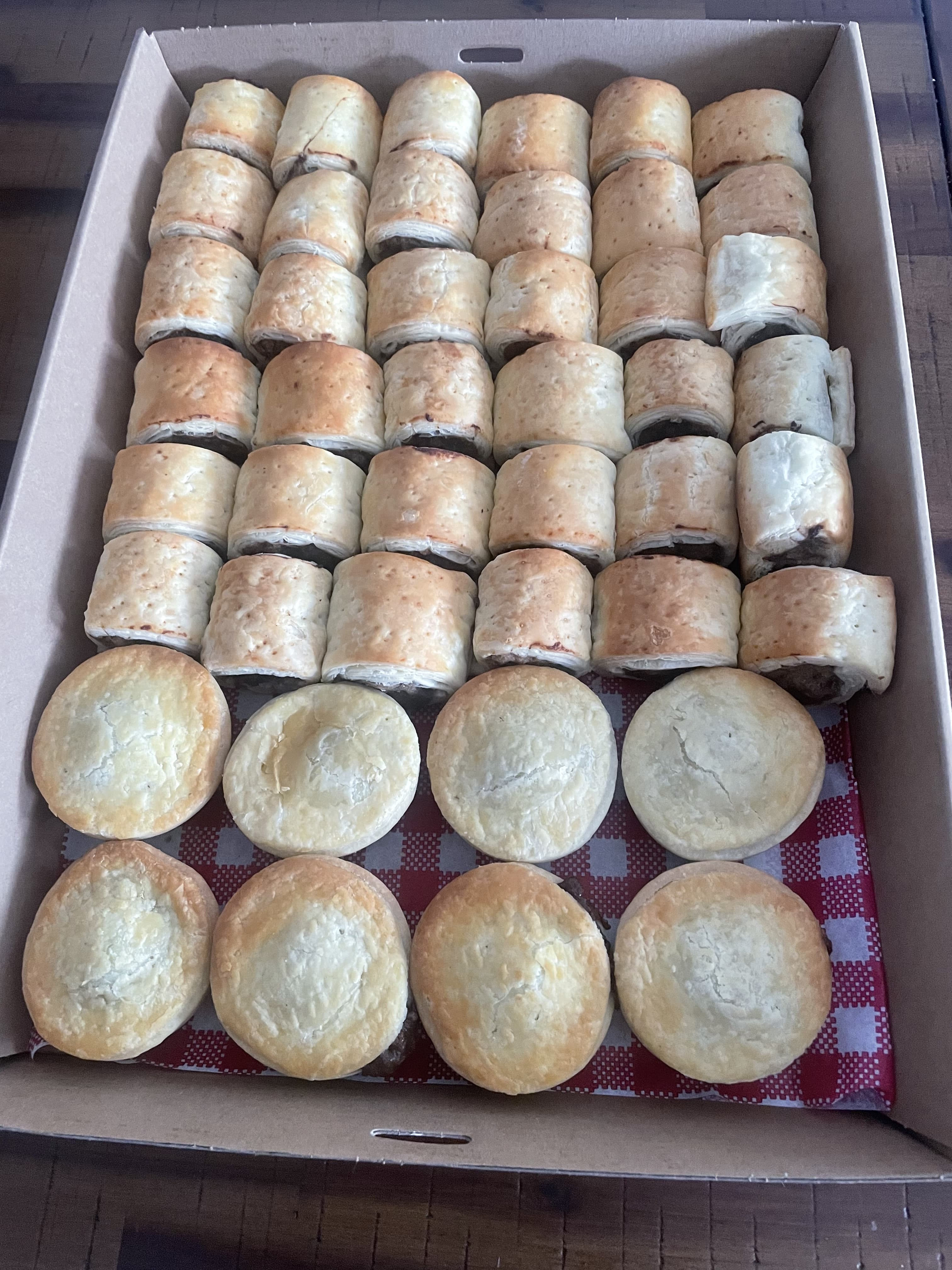Party Pies & Sausage Rolls Platter