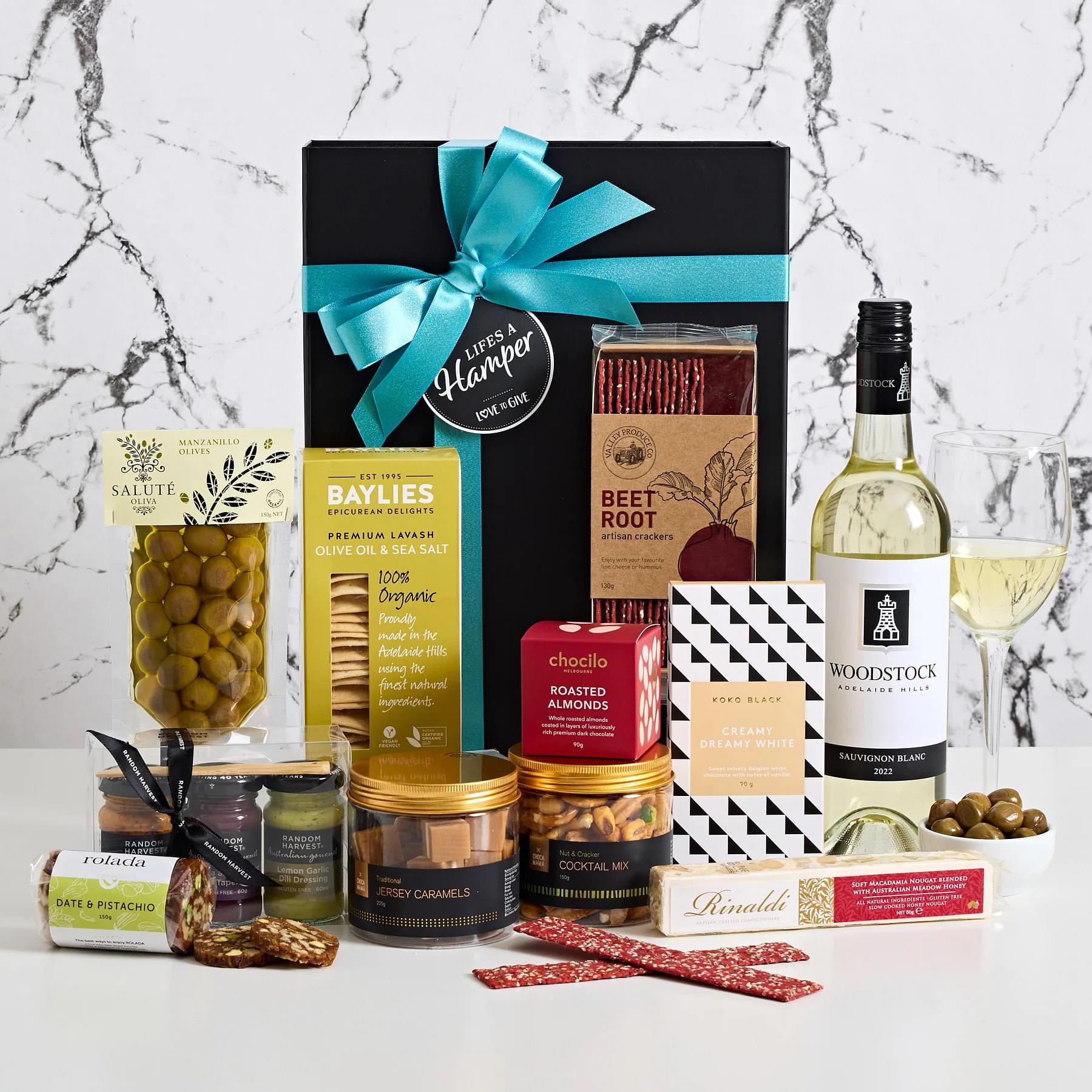 Gourmet White Wine Hamper