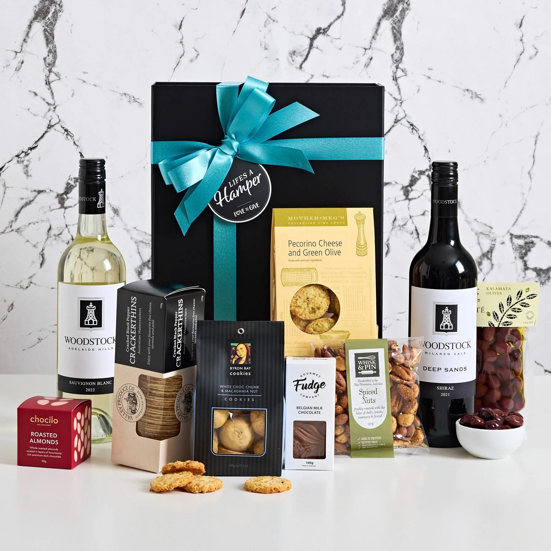 Premium Red & White Wine Hamper