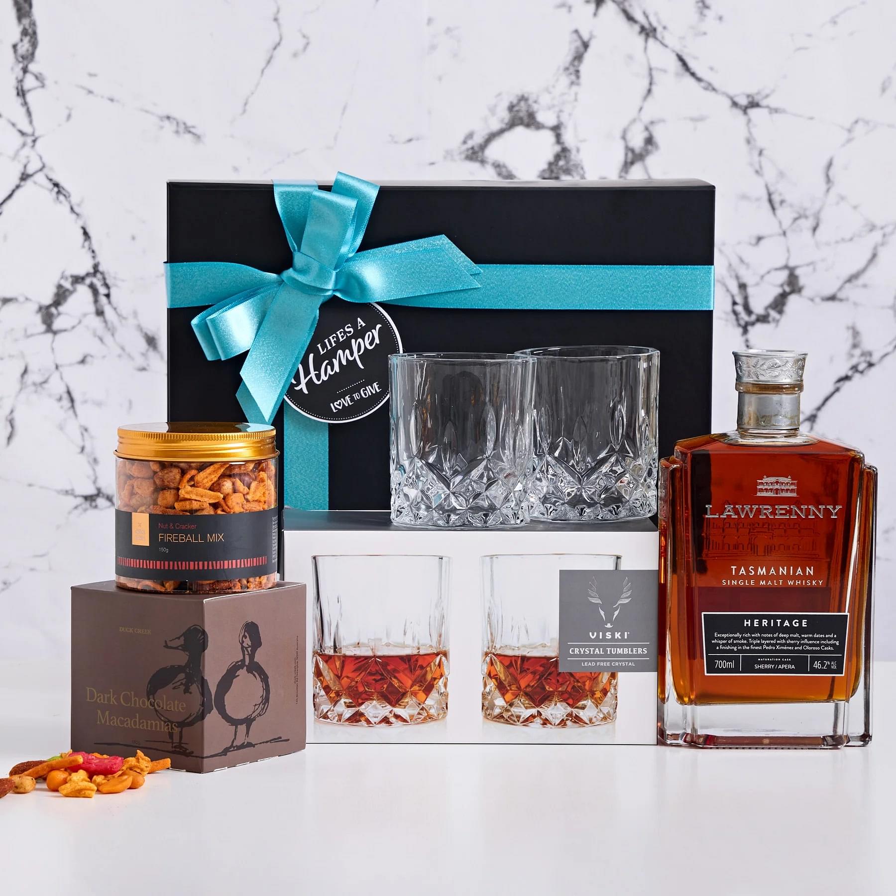 Lawrenny Tasmanian Single Malt Whisky Hamper