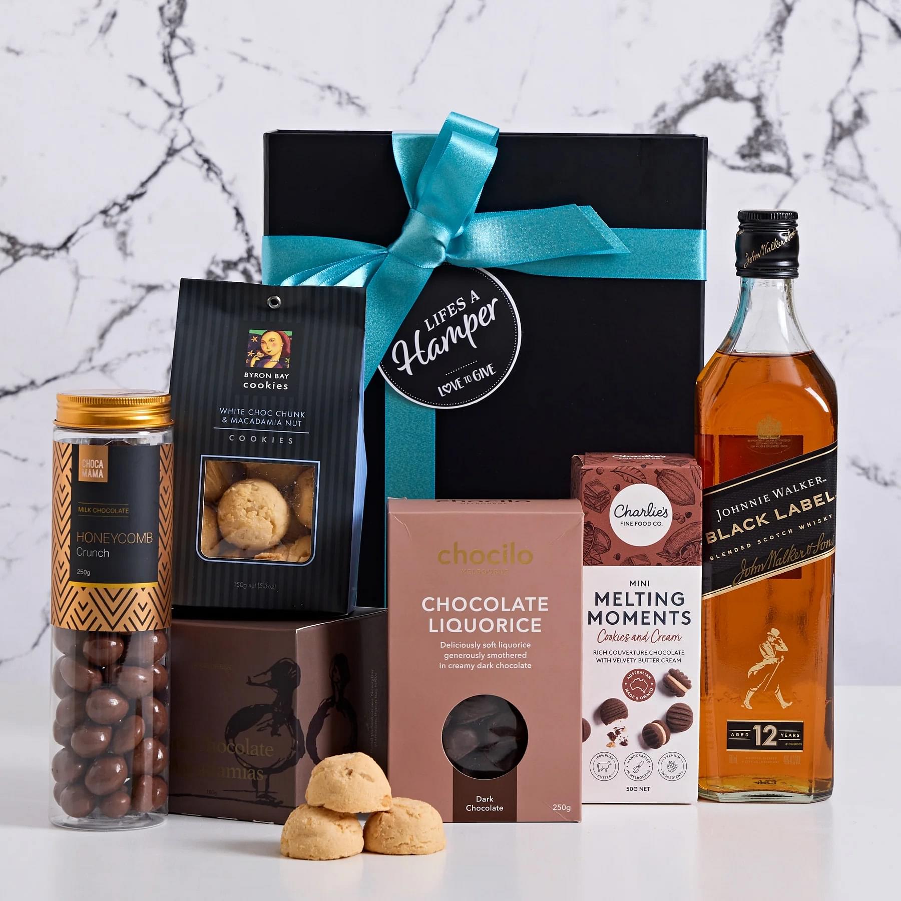 Black Label Whisky & Treats Hamper