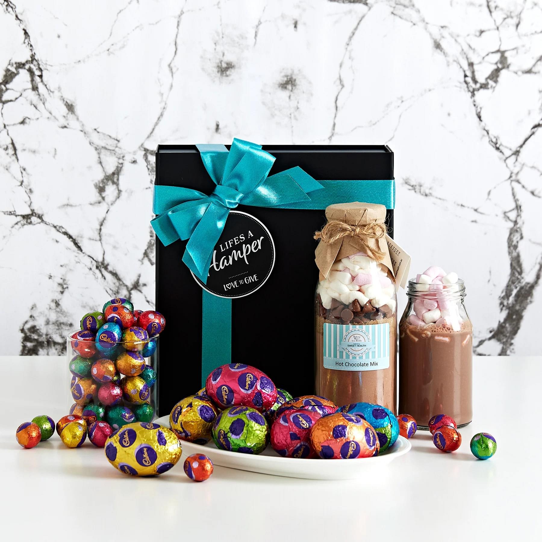 Easter Hot Chocolate & Eggs Gift Hamper