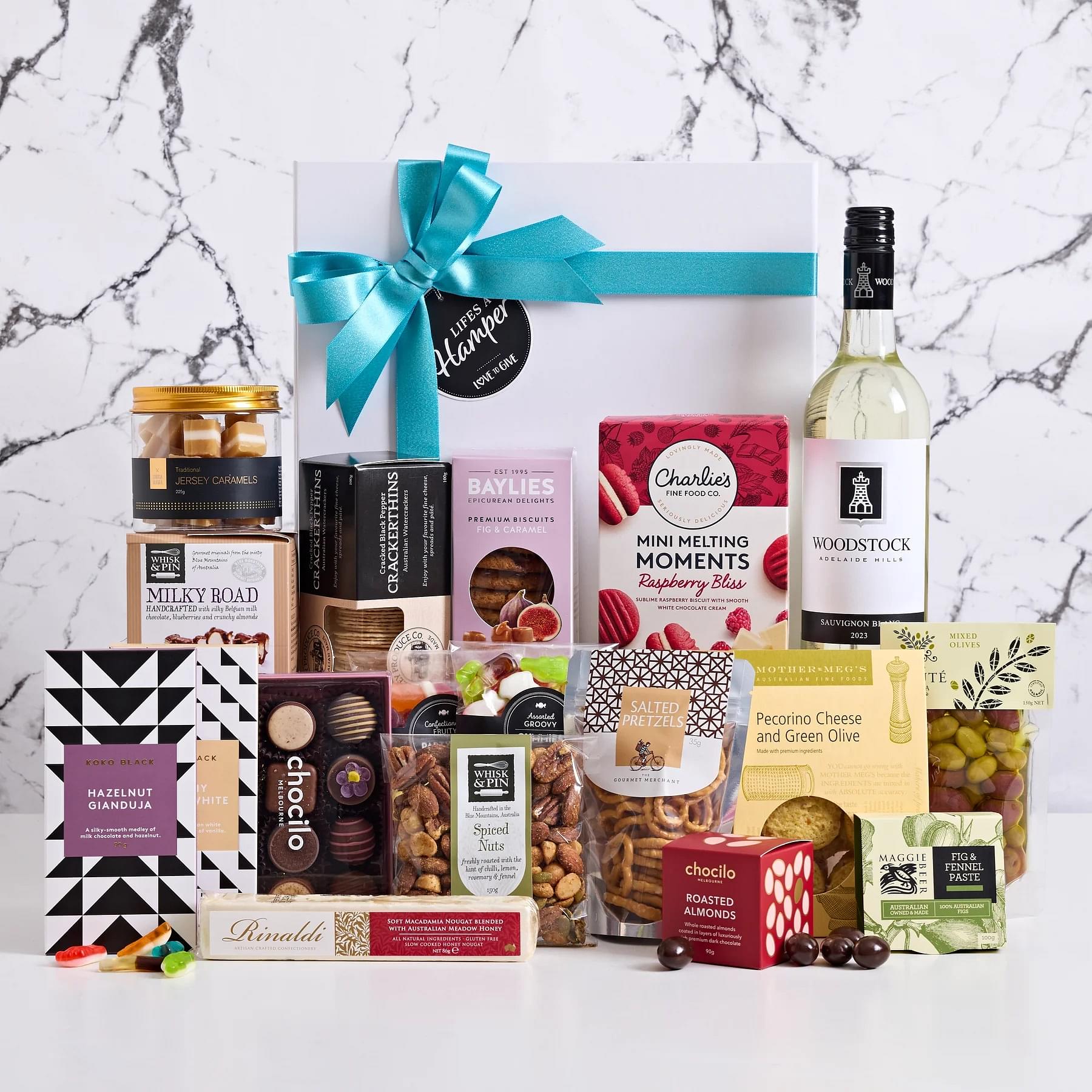 White Wine Office Share Hamper