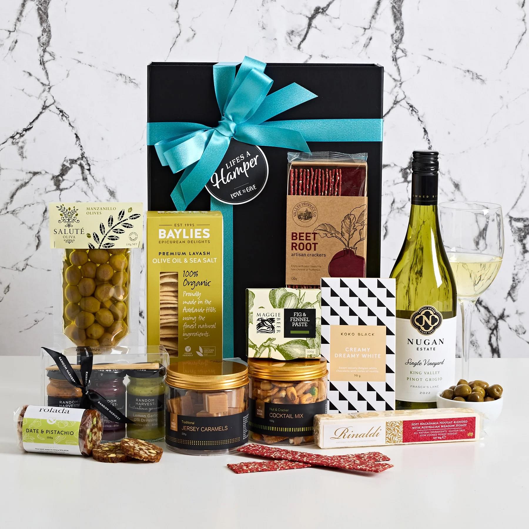 Gourmet Pinot Grigio Hamper