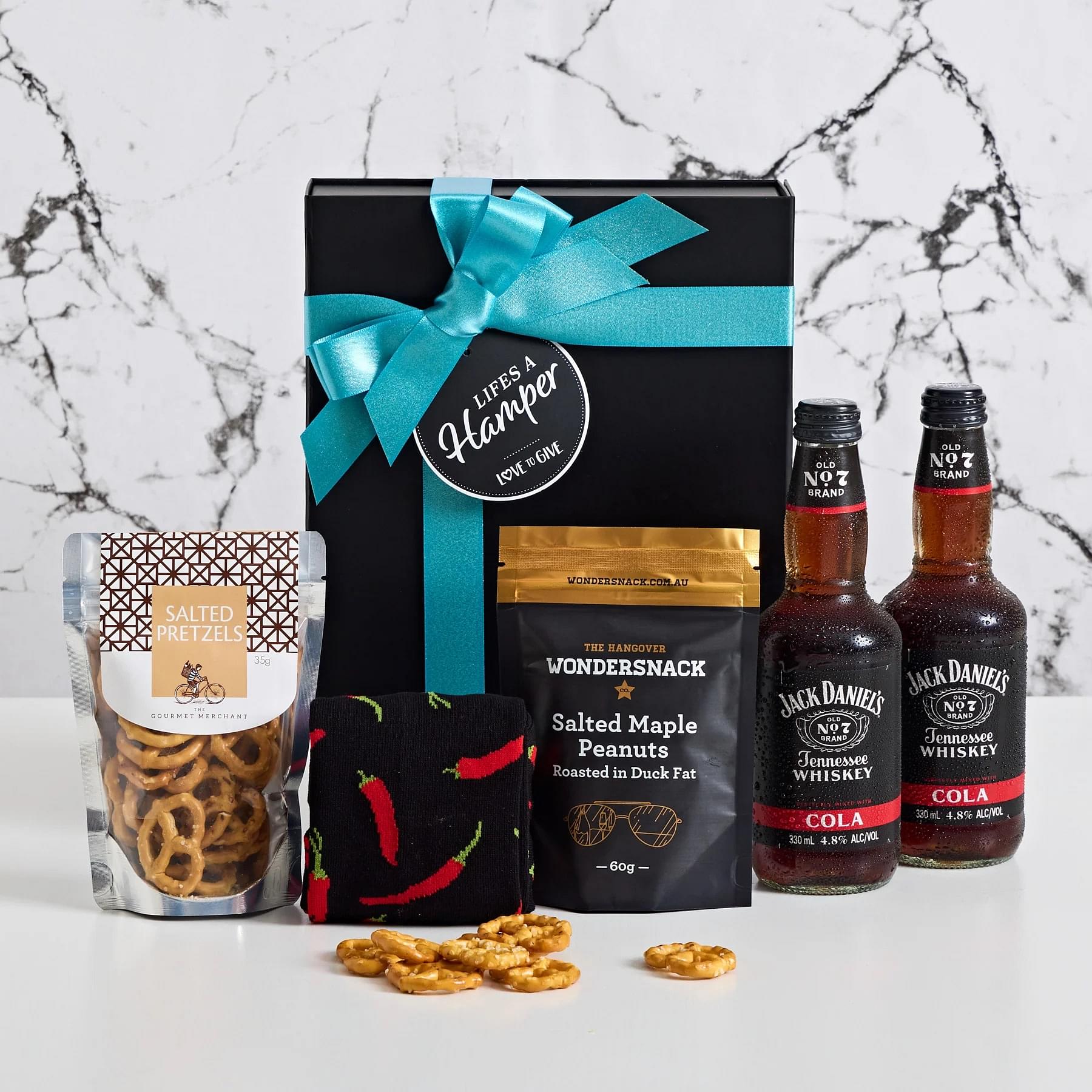 JD, Socks & Treats Hamper